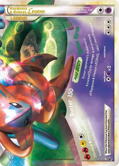Rayquaza & Deoxys Legend - Bottom - 90/90 - Undaunted