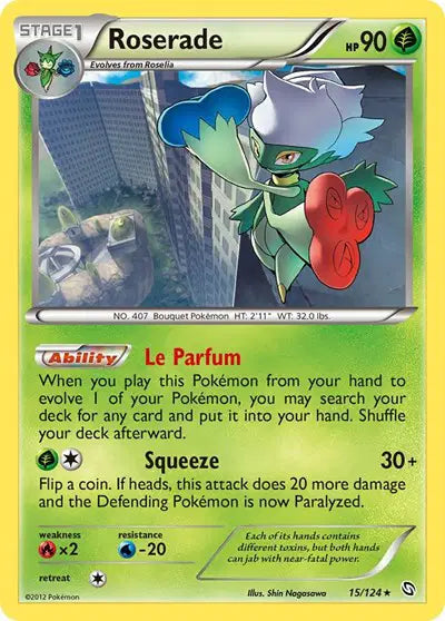 Roserade - 15/124 - Dragons Exalted