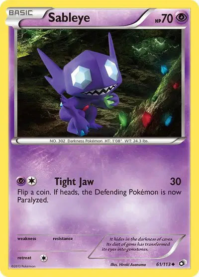 Sableye - 61/113 - Legendary Treasures