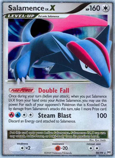 Salamence Lv.X - 98/99 - Platinum Arceus
