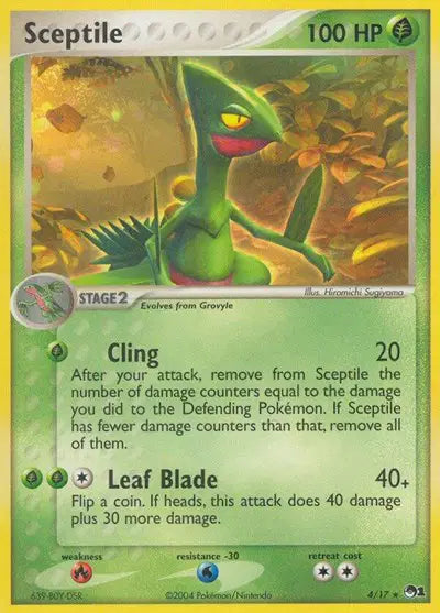 Sceptile - 4/17 - Pop Series 1
