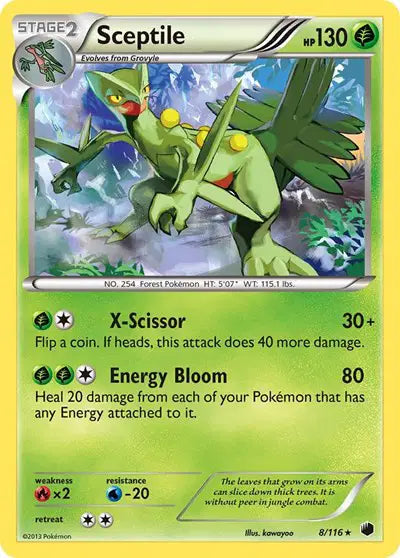 Sceptile - 8/116 - Plasma Freeze