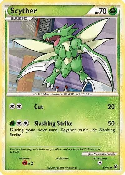 Scyther - 65/90 - Undaunted