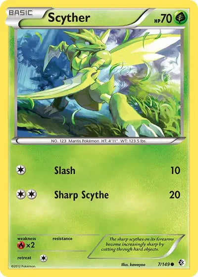 Scyther - 7/149 - Boundaries Crossed