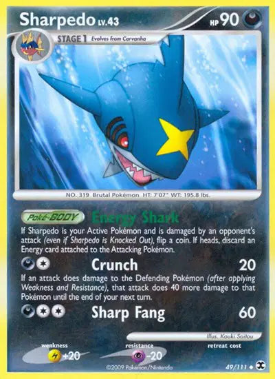 Sharpedo - 49/111 - Rising Rivals