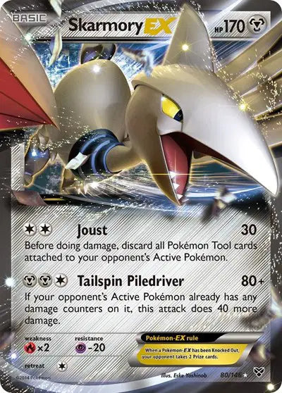 Skarmory EX - 80/146 - XY Base Set