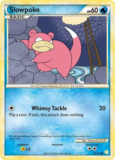 Slowpoke - 81/123 - HeartGold SoulSilver