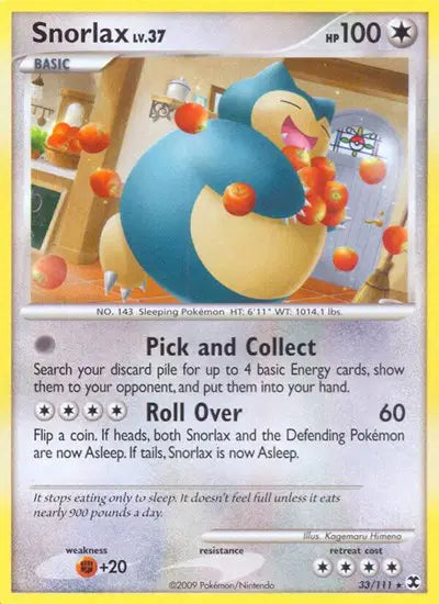 Snorlax - 33/111 - Rising Rivals