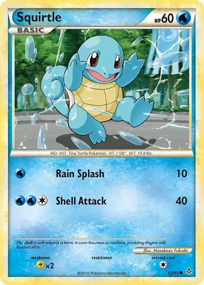 Squirtle - 63/95 - Unleashed