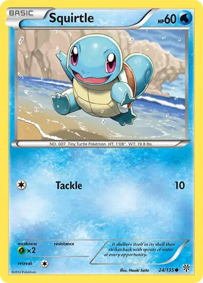 Squirtle - 24/135 - Plasma Storm