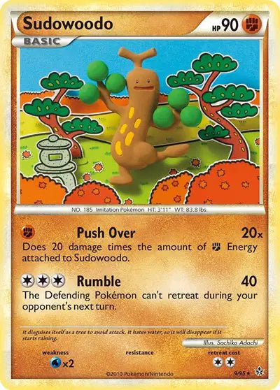 Sudowoodo - 9/95 - Unleashed
