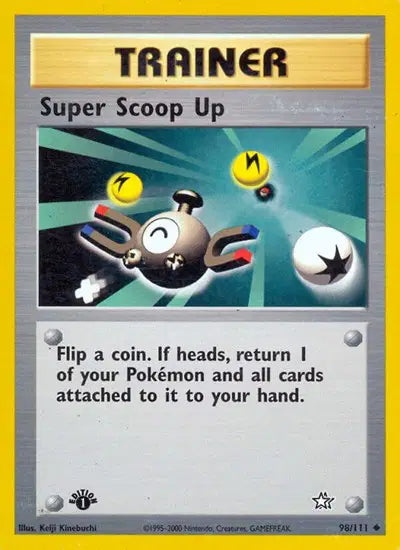 Super Scoop Up - 98/111 - 1st Edition - Neo Genesis