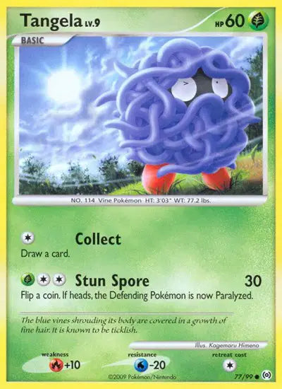 Tangela - 77/99 - Platinum Arceus
