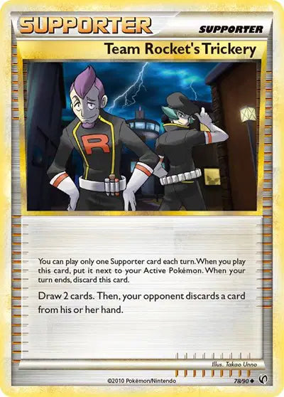 Team Rocket's Trickery - 78/90 - Undaunted