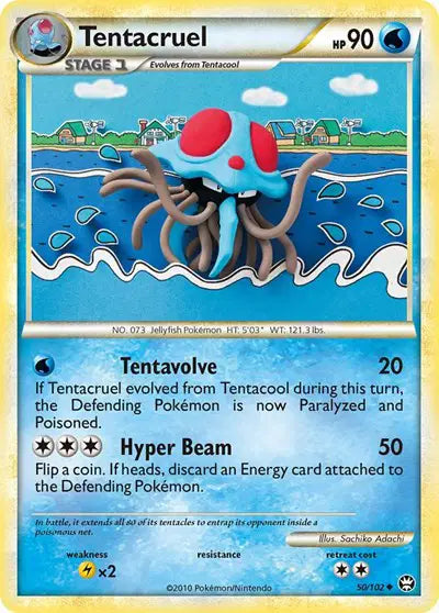 Tentacruel - 50/102 - Triumphant