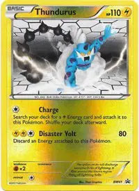 Thundurus - BW41 - Reverse Holo - Black & White Promos