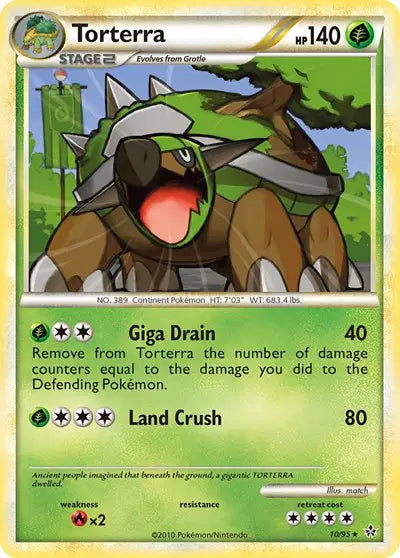 Torterra - 10/95 - Unleashed
