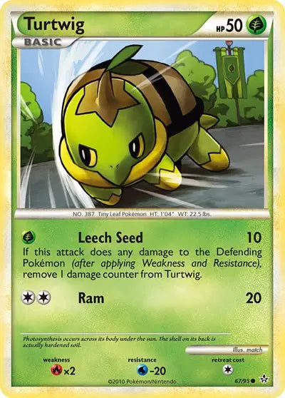Turtwig - 67/95 - Unleashed
