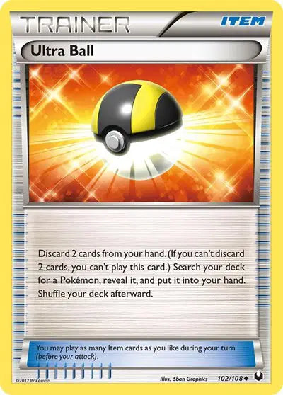Ultra Ball - 102/108 - Dark Explorers