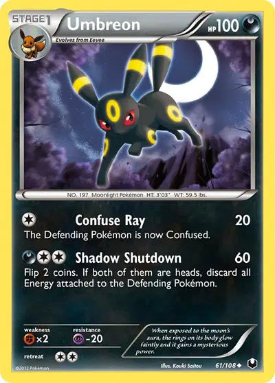 Umbreon - 61/108 - Dark Explorers