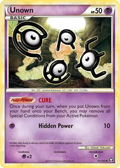 Unown - 51/102 - Triumphant