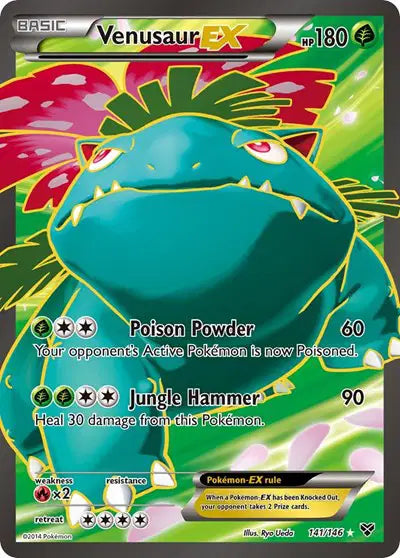 Venusaur EX - 141/146 - XY Base Set