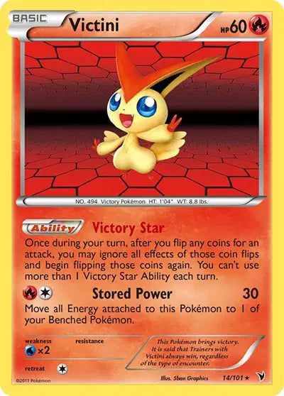 Victini - 14/101 - Noble Victories