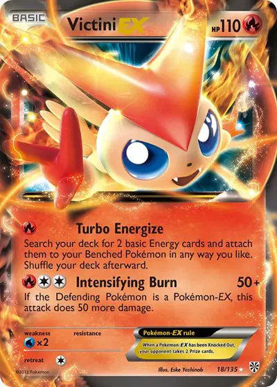 Victini EX - 18/135 - Plasma Storm