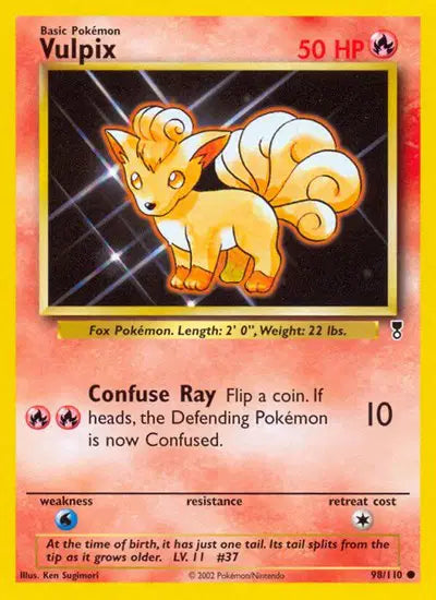 Vulpix - 98/110 - Legendary Collection