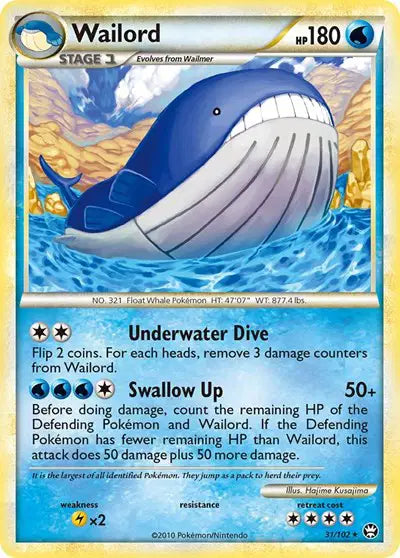 Wailord - 31/102 - Triumphant