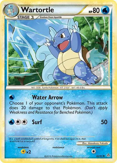Wartortle - 42/95 - Unleashed