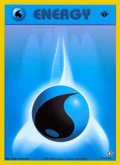 Water Energy - 111/111 - 1st Edition - Neo Genesis