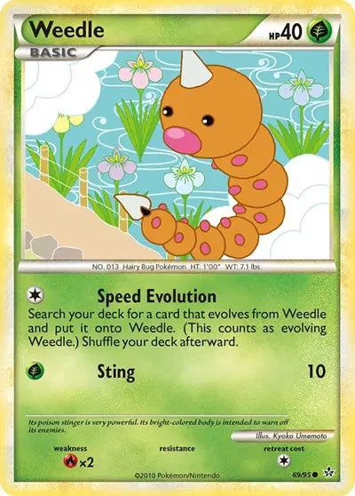 Weedle - 69/95 - Unleashed