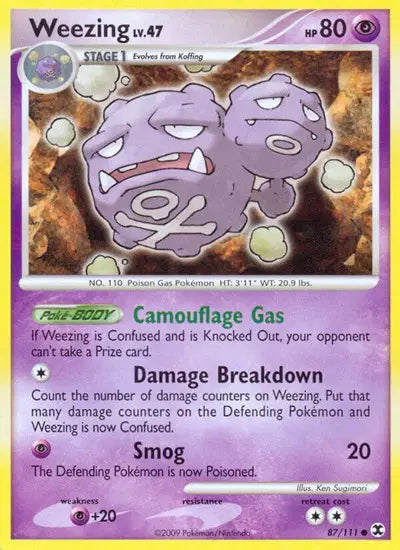 Weezing - 87/111 - Rising Rivals
