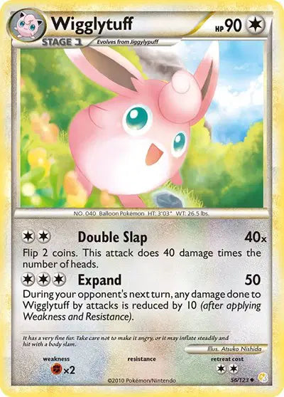 Wigglytuff - 56/123 - HeartGold SoulSilver