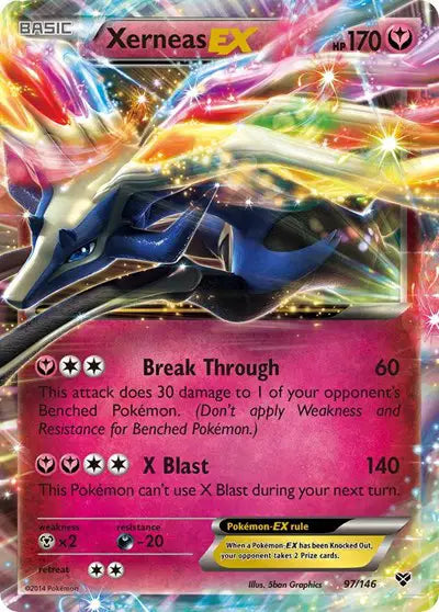 Xerneas EX - 97/146 - XY Base Set