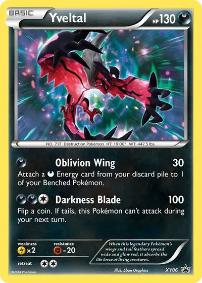 Yveltal - XY06 - XY Promo
