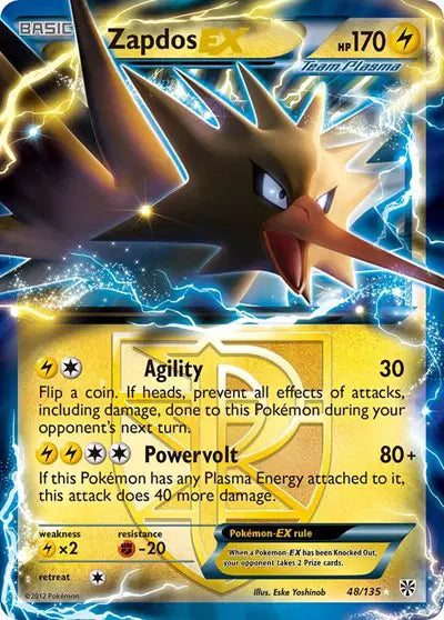 Zapdos EX - 48/135 - Plasma Storm