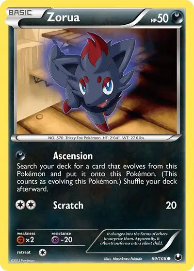 Zorua - 69/108 - Dark Explorers