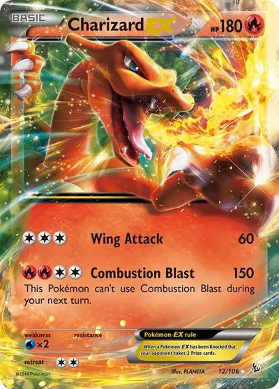 Charizard EX - 12/106 - FlashFire