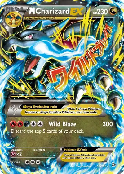 M Charizard EX - 69/106 - FlashFire