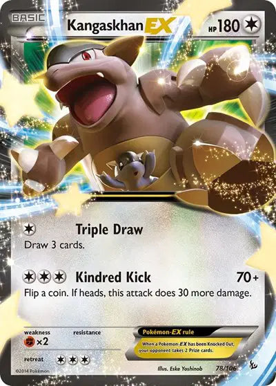 Kangaskhan EX - 78/106 - FlashFire