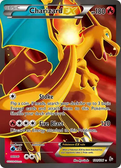 Charizard EX - 100/106 - FlashFire