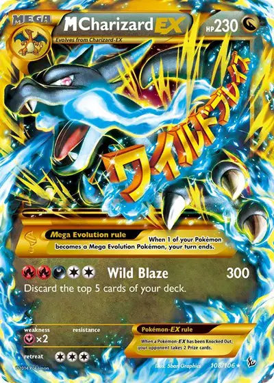 M Charizard EX - 108/106 - FlashFire