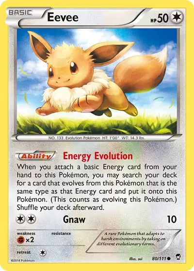 Eevee - 80/111 - Furious Fists
