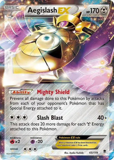 Aegislash EX - 65/119 - Phantom Forces