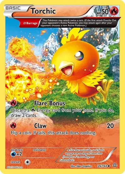 Torchic - 26/160 - Primal Clash