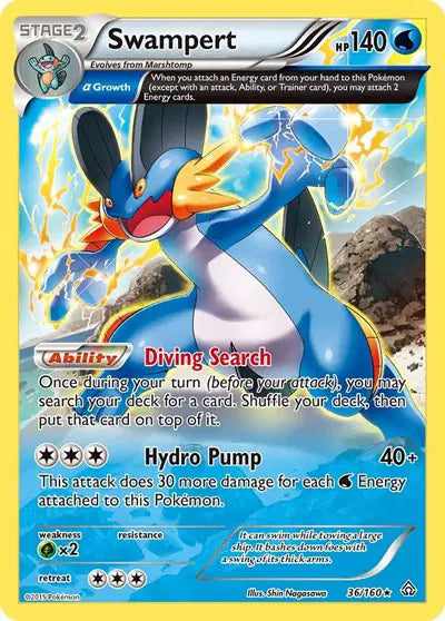Swampert - 36/160 - Primal Clash