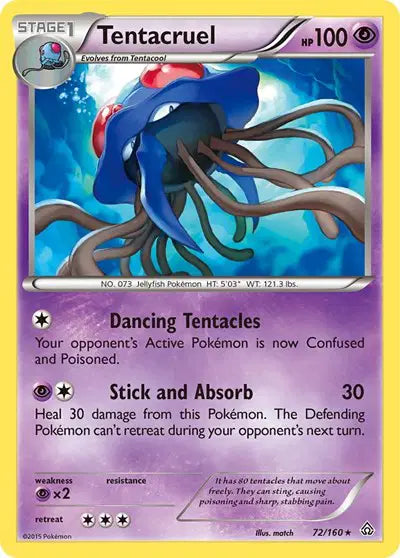 Tentacruel - 72/160 - Primal Clash