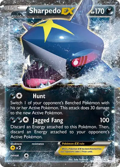 Sharpedo EX - 91/160 - Primal Clash